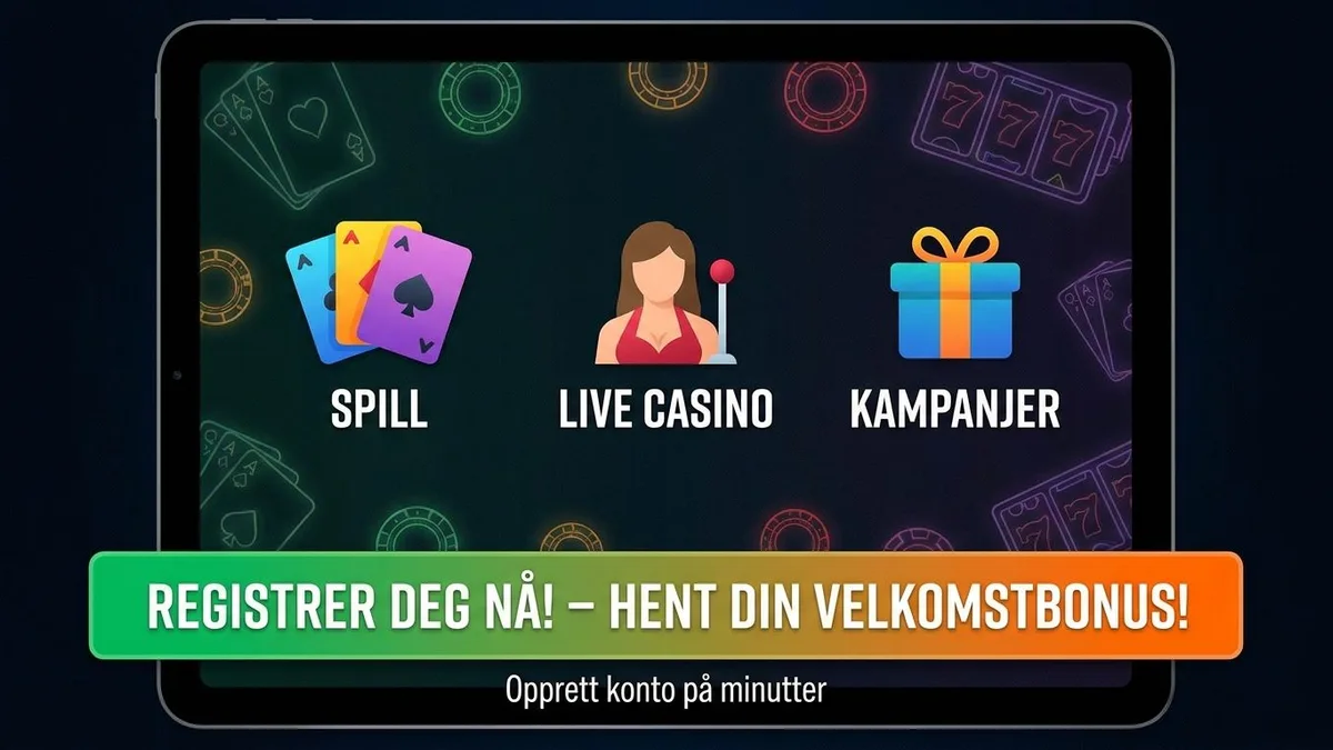 Registrering med bonus